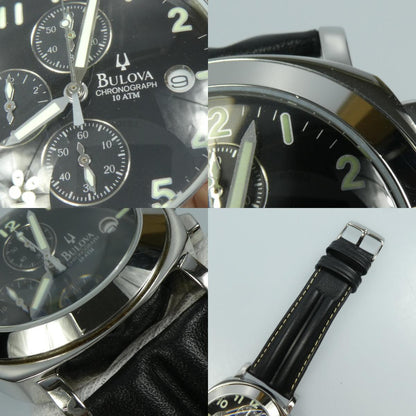 【中古】BULOVA | ブローバー 腕時計 BVV402 ※ベルト非純正 シルバー