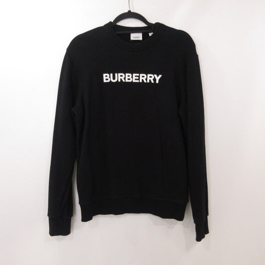 【中古】BURBERRY London England | バーバリーロンドンイングランド Logo Print Sweatshirt スウェット 8055312 国内正規品 ブラック サイズ：XS