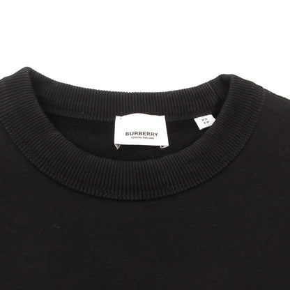 【中古】BURBERRY London England | バーバリーロンドンイングランド Logo Print Sweatshirt スウェット 8055312 国内正規品 ブラック サイズ：XS