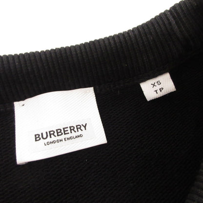 【中古】BURBERRY London England | バーバリーロンドンイングランド Logo Print Sweatshirt スウェット 8055312 国内正規品 ブラック サイズ：XS