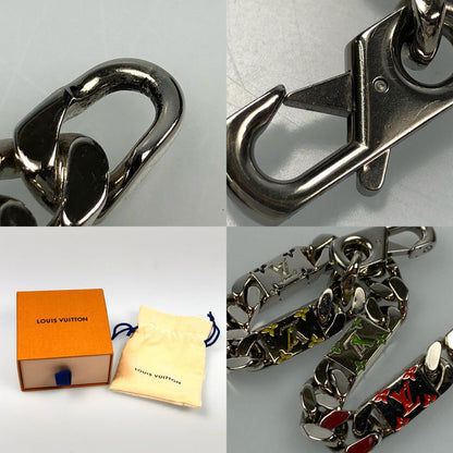 【中古】LOUIS VUITTON | ルイ・ヴィトン LVモザイク ブレスレット M1409M AK2283 シルバー