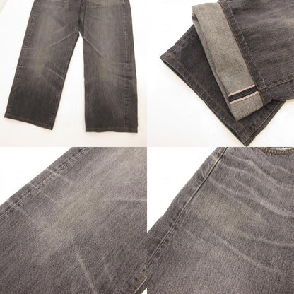 【中古】EDWIN | エドウィン 505Z ワイドストレートヴィンテージデニムパンツ デニムパンツ E50540 グレー サイズ：29