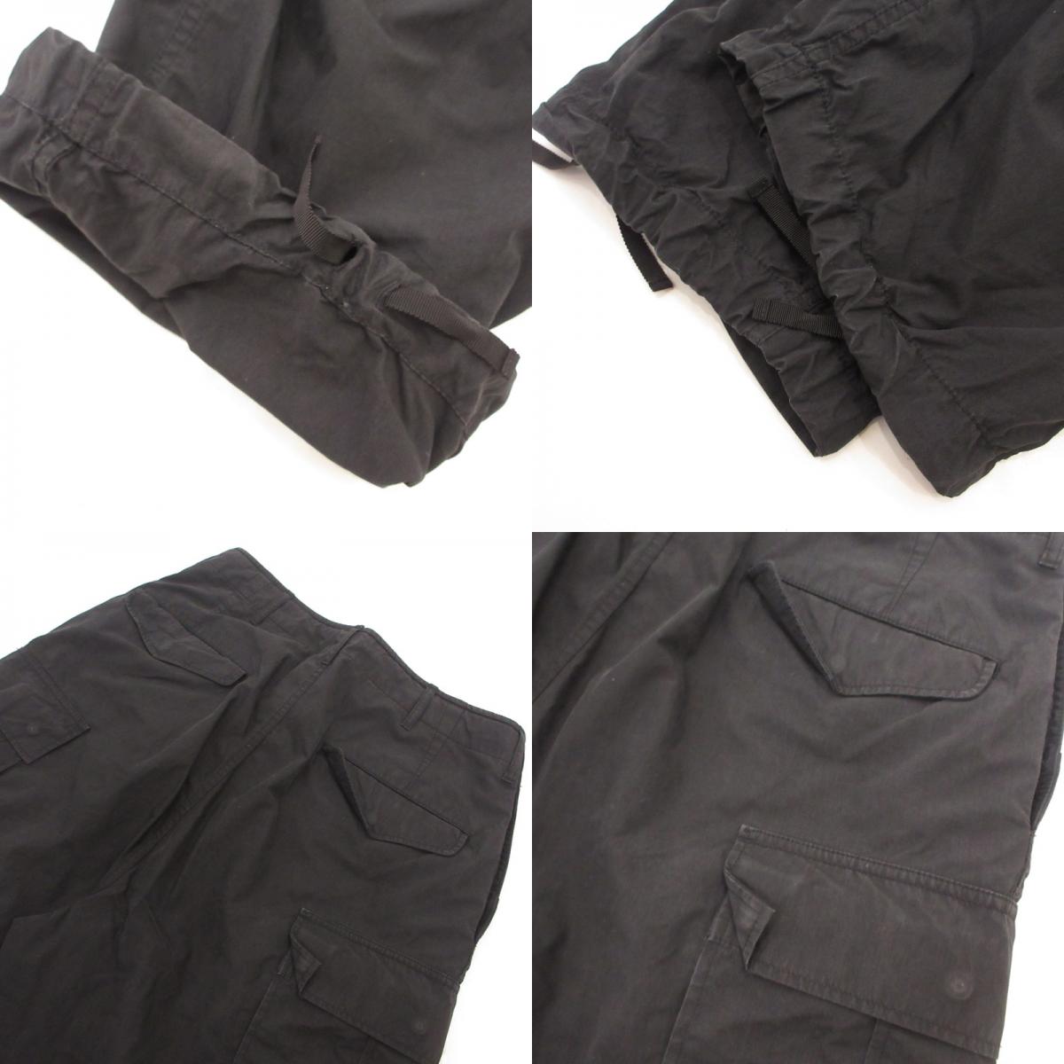 【中古】BEAMS | ビームス ビッグ6ポケットカーゴパンツ カーゴパンツ 11-24-2828-791 ブラック サイズ：M
