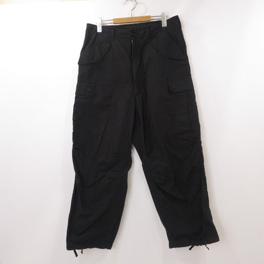 【中古】BEAMS | ビームス ビッグ6ポケットカーゴパンツ カーゴパンツ 11-24-2828-791 ブラック サイズ：M