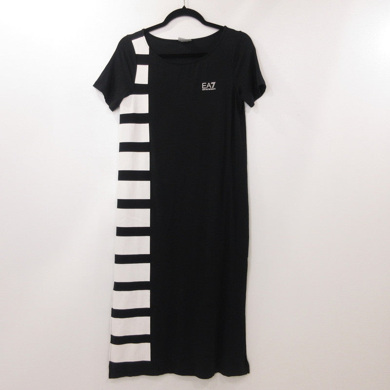 【中古】EA7(EMPORIO ARMANI) | イーエーセブンエンポリオアルマーニ ワンピース 3YTA52 TJ28Z ブラック サイズ：S