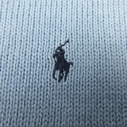 【中古】RALPH LAUREN | ラルフローレン セーター インパクト21　サマーニット ライトブルー サイズ：M