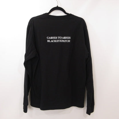 【中古】BlackEyePatch | ブラックアイパッチ PACK IN THE POCKET L/S TEE 長袖Ｔシャツ 2024A/W ブラック サイズ：M