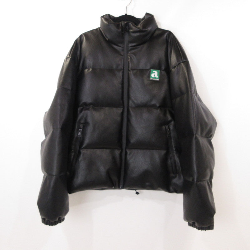 【中古】A FEW GOOD KIDS | アヒューグッドキッズ Reflective Logo Down Jacket ダウンジャケット ブラック サイズ：XL