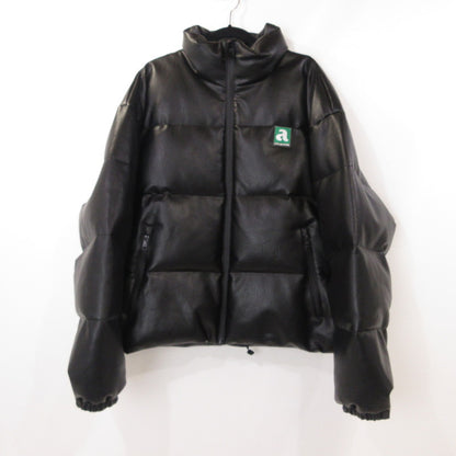 【中古】A FEW GOOD KIDS | アヒューグッドキッズ Reflective Logo Down Jacket ダウンジャケット ブラック サイズ：XL