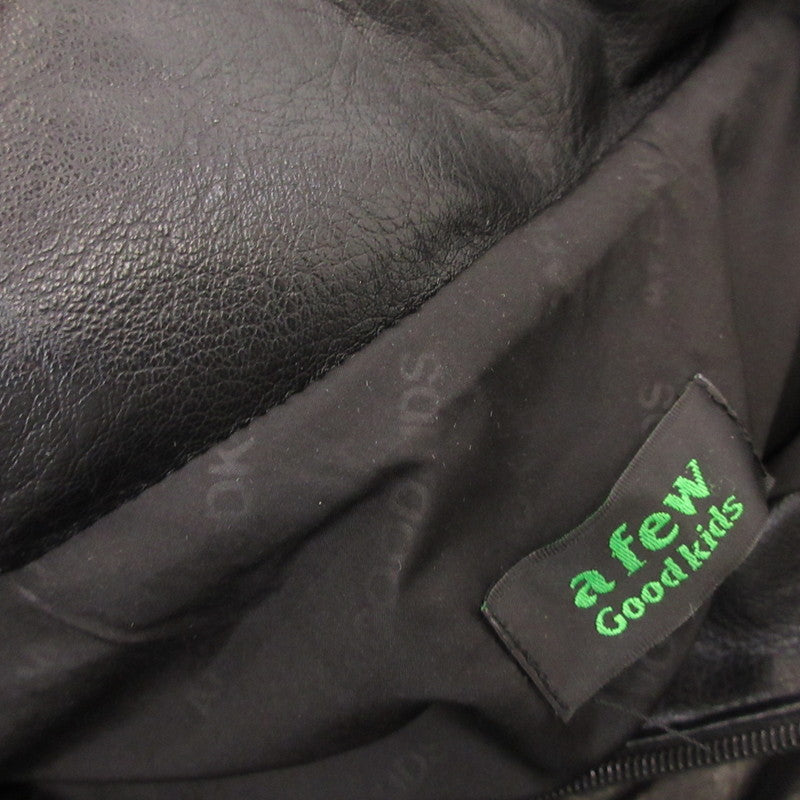 【中古】A FEW GOOD KIDS | アヒューグッドキッズ Reflective Logo Down Jacket ダウンジャケット ブラック サイズ：XL
