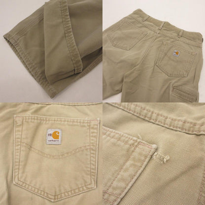 【中古】Carhartt | カーハート WORK PANTS パンツ FRB159 GKH ベージュ サイズ：32
