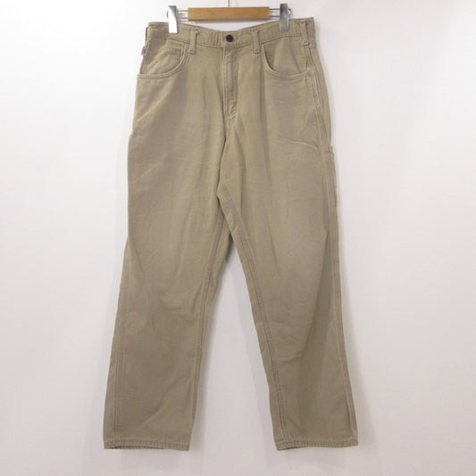 【中古】Carhartt | カーハート WORK PANTS パンツ FRB159 GKH ベージュ サイズ：32