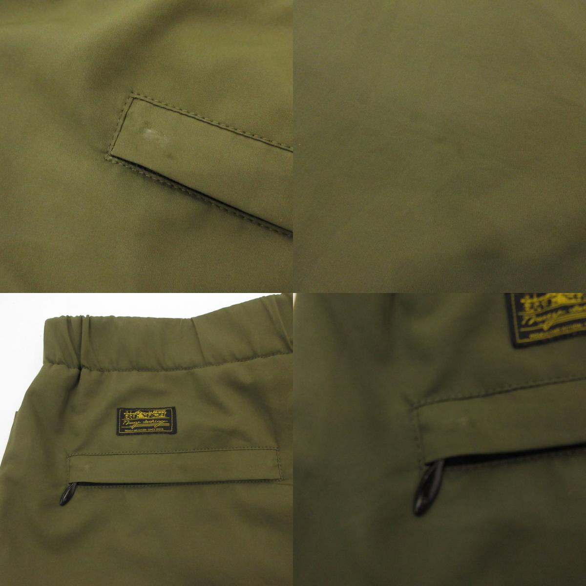 【中古】NUTTY CLOTHING | ナッティークロージング 7 Pockets Nylon Daily shorts ショートパンツ オリーブ サイズ：L