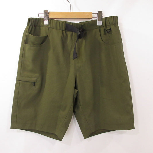 【中古】NUTTY CLOTHING | ナッティークロージング 7 Pockets Nylon Daily shorts ショートパンツ オリーブ サイズ：L