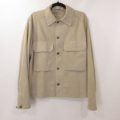 【中古】CRUCIANI | クルチアーニ ラムスエードシャツブルゾン その他トップス CUKL8 ベージュ サイズ：48