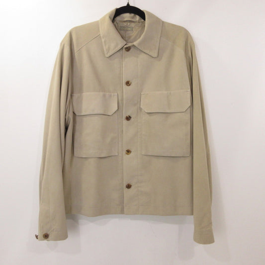 【中古】CRUCIANI | クルチアーニ ラムスエードシャツブルゾン その他トップス CUKL8 ベージュ サイズ：48