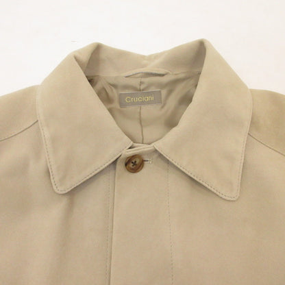 【中古】CRUCIANI | クルチアーニ ラムスエードシャツブルゾン その他トップス CUKL8 ベージュ サイズ：48