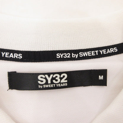 【中古】SY32 by SWEET YEARS | エスワイサーティーツーバイスウィートイヤーズ FUNCTION POLO ポロシャツ 8110GE ホワイト サイズ：M