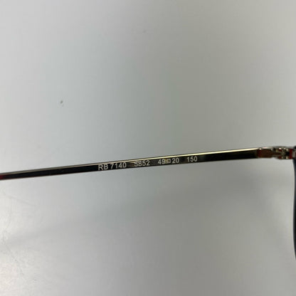 【中古】RAY BAN | レイバン メガネ RB7140 5852 サイズ:49□20 ブラック