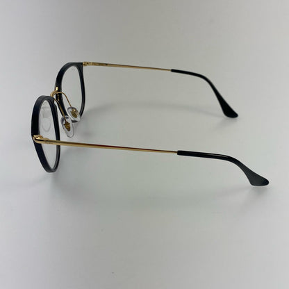 【中古】RAY BAN | レイバン メガネ RB7140 5852 サイズ:49□20　度入り ブラック
