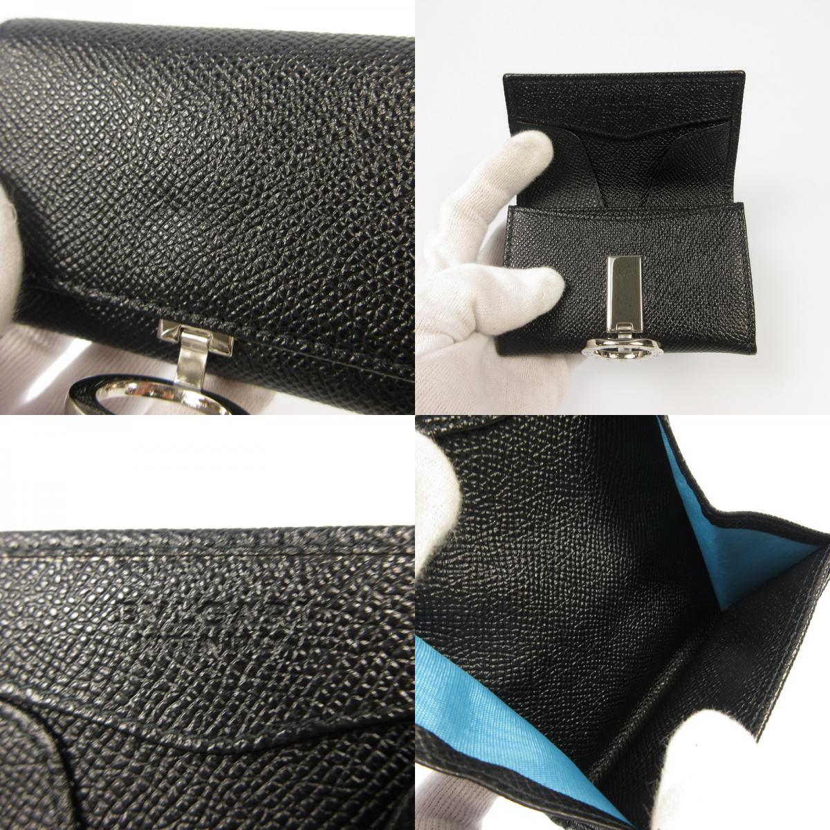 【中古】BVLGARI | ブルガリ ロゴクリップ コインケース 33749 ブラック