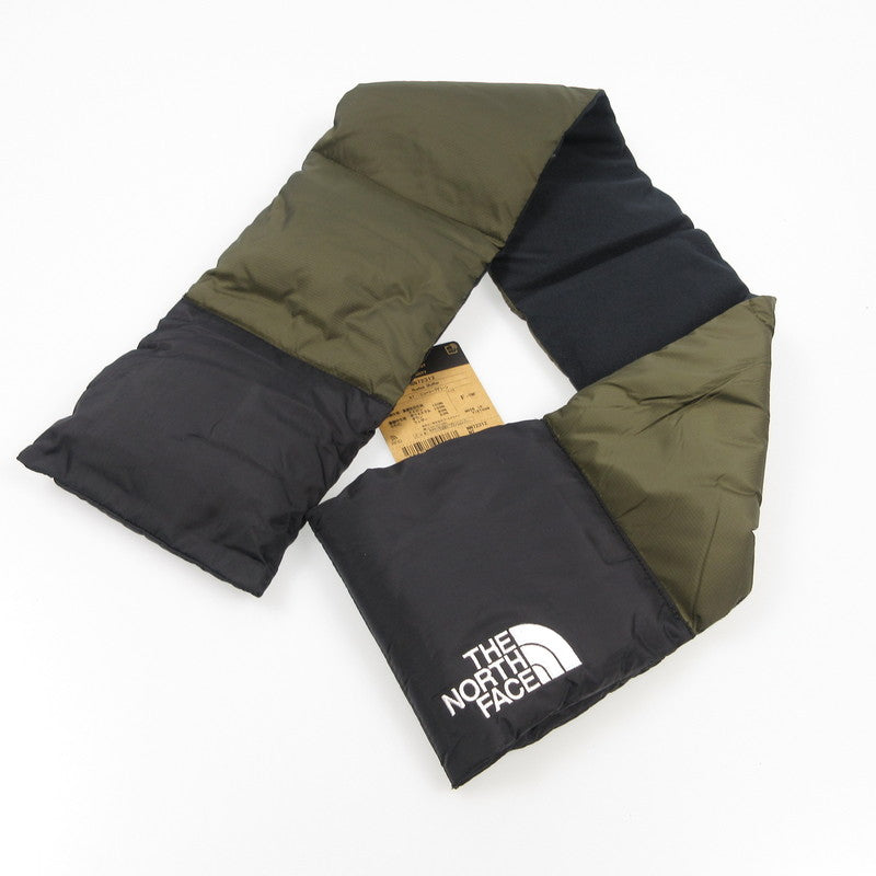 【中古】THE NORTH FACE | ザ・ノースフェイス Nuptse Muffler マフラー NN72312 2023A/W カーキ