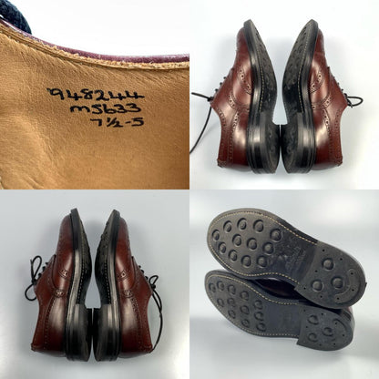 【中古】Tricker's | トリッカーズ BOURTON その他靴 M5633 UK7.5(26.5cm程度) ブラウン