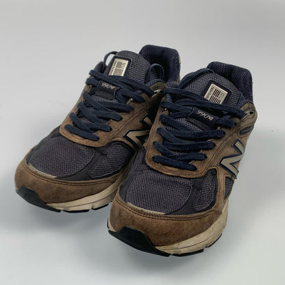 【中古】NEW BALANCE | ニューバランス スニーカー M990NV4 ネイビー 26.5cm