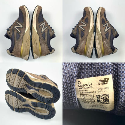 【中古】NEW BALANCE | ニューバランス スニーカー M990NV4 ネイビー 26.5cm