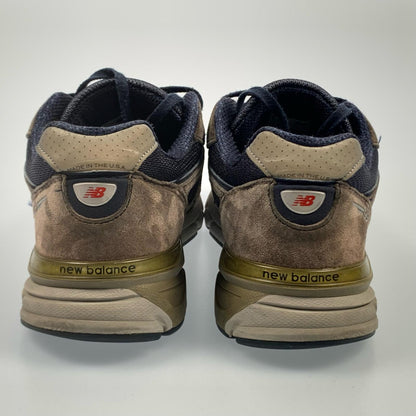 【中古】NEW BALANCE | ニューバランス スニーカー M990NV4 ネイビー 26.5cm