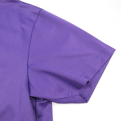 【中古】Supreme | シュプリーム Tiger Embroidered Baseball Jersey 半袖シャツ パープル サイズ：L