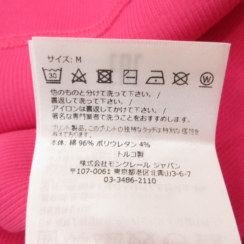 【中古】MONCLER | モンクレール タンクトップ I10938P00001 89A0D 国内正規品 ピンク サイズ：M