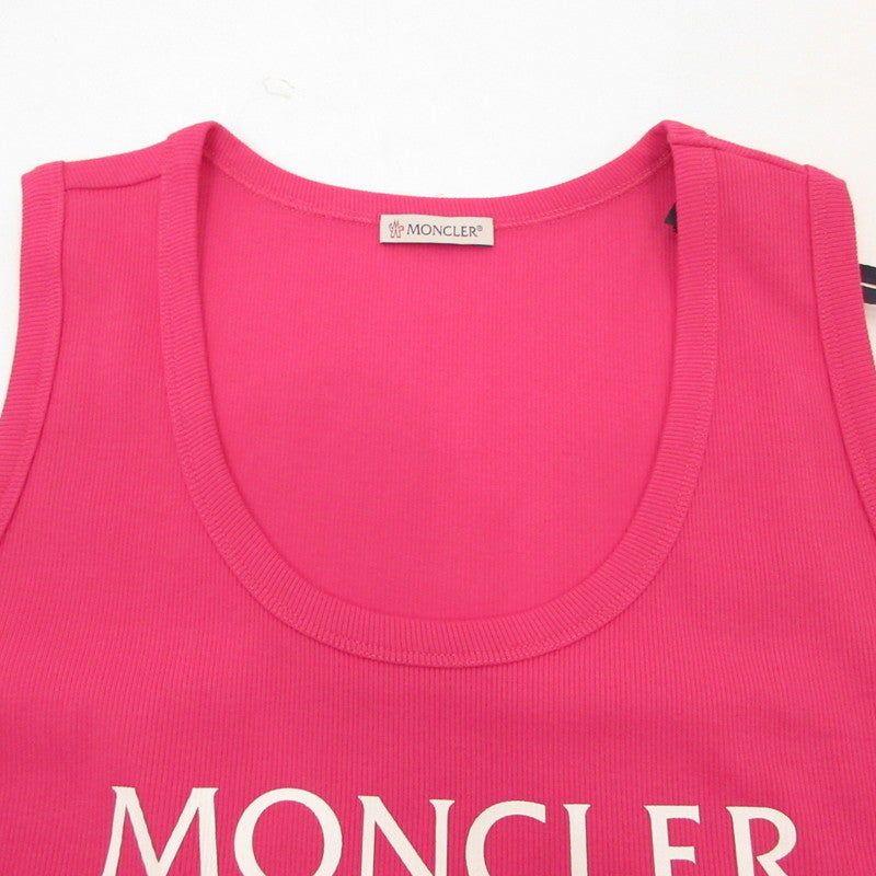 【中古】MONCLER | モンクレール タンクトップ I10938P00001 89A0D 国内正規品 ピンク サイズ：M