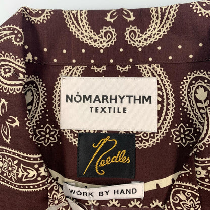 【中古】Needles | ニードルス Bandana Shirt 半袖シャツ N39-NN01 2025S/S