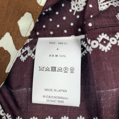 【中古】Needles | ニードルス Bandana Shirt 半袖シャツ N39-NN01 2025S/S