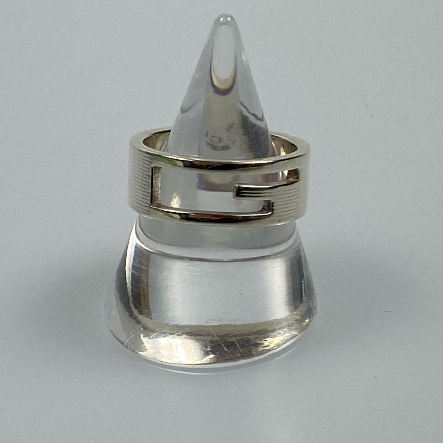 【中古】GUCCI | グッチ ブランデッドG リング・指輪 032660