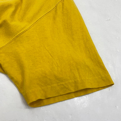 【中古】BlackEyePatch | ブラックアイパッチ DANGER HOT LABEL TEE 半袖Ｔシャツ BEPSSS23TE49 イエロー サイズ：L