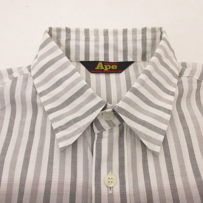 【中古】A BATHING APE | アベイシングエイプ 長袖シャツ 初期タグ　90s-00s サイズ：S