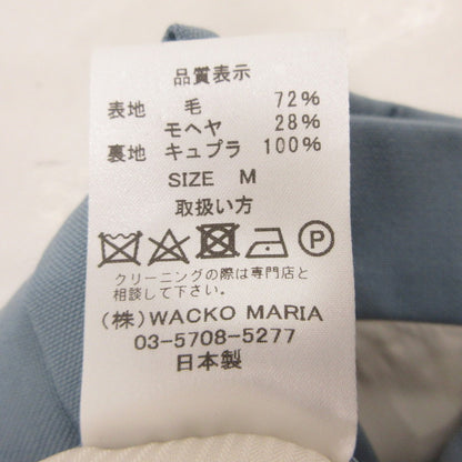 【中古】WACKOMARIA | ワコマリア PLEATED TROUSERS その他ボトムス ライトブルー サイズ：M