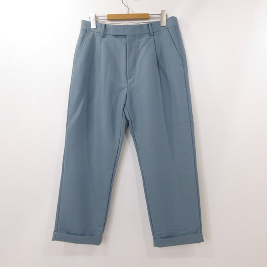 【中古】WACKOMARIA | ワコマリア PLEATED TROUSERS その他ボトムス ライトブルー サイズ：M