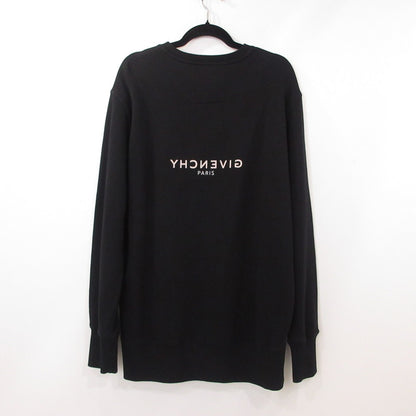 【中古】GIVENCHY | ジバンシィ リバーススリムスウェットシャツ スウェット BMJ0CB3Y6A 国内正規品 ブラック サイズ：L