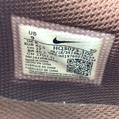 【中古】NIKE | ナイキ ZOOM FIELD JAXX LIGHT CHOCOLATE スニーカー HQ3073-100 ホワイト 27cm