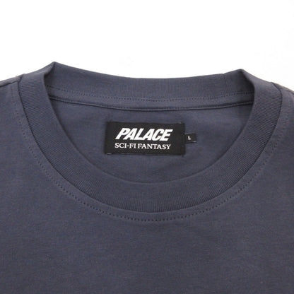 【中古】PALACE SKATEBOARDS | パレススケートボード SCI-FI FANTASY EMAIL T-SHIRT 半袖Ｔシャツ P28SFTS002 ネイビー サイズ：L