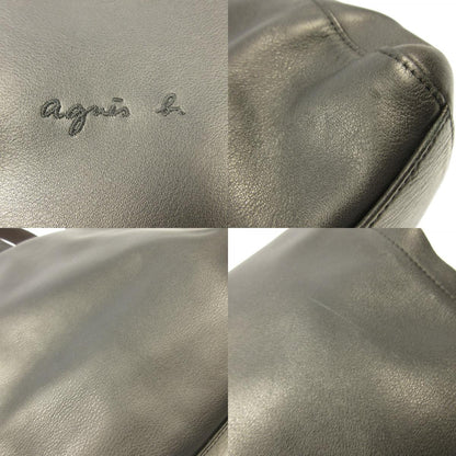 【中古】agnes b. | アニエスベー PETER トートバッグ PAH02-05 ブラック