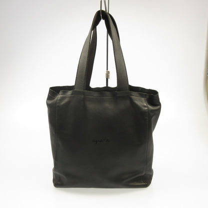 【中古】agnes b. | アニエスベー PETER トートバッグ PAH02-05 ブラック