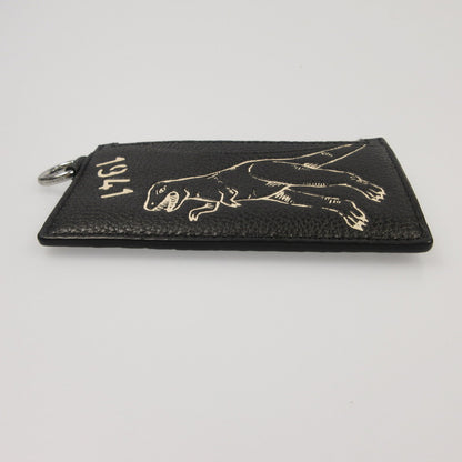 【中古】COACH | コーチ ジップカードケーススケッチプリント その他バッグ CAO02