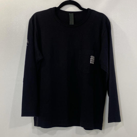 【中古】CHROME HEARTS | クロムハーツ GRP Y NOT L/S TEE 長袖Ｔシャツ 国内正規品 ブラック サイズ：S