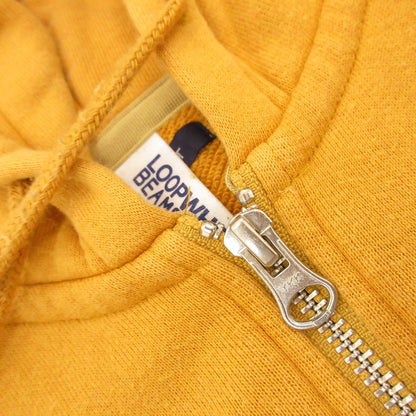 【中古】LOOPWHEELER | ループウィラー カラースリムジップパーカー パーカー ×BEAMS オレンジ サイズ：L