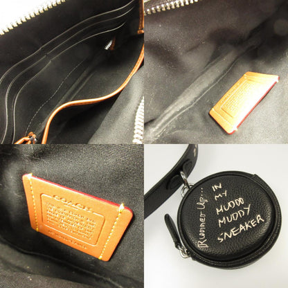【中古】COACH | コーチ チャータークロスボディバッグ19スケッチプリント ショルダーバッグ CAM68