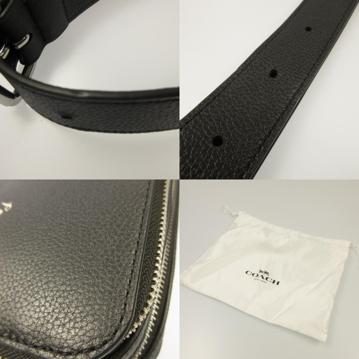 【中古】COACH | コーチ チャータークロスボディバッグ19スケッチプリント ショルダーバッグ CAM68